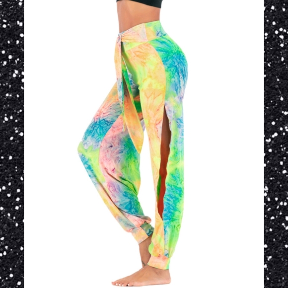 ‼️CLEARANCE PRICE FIRM‼️HPx3⭐🎉Tye Dye Pants🎉⭐ - Picture 5 of 5